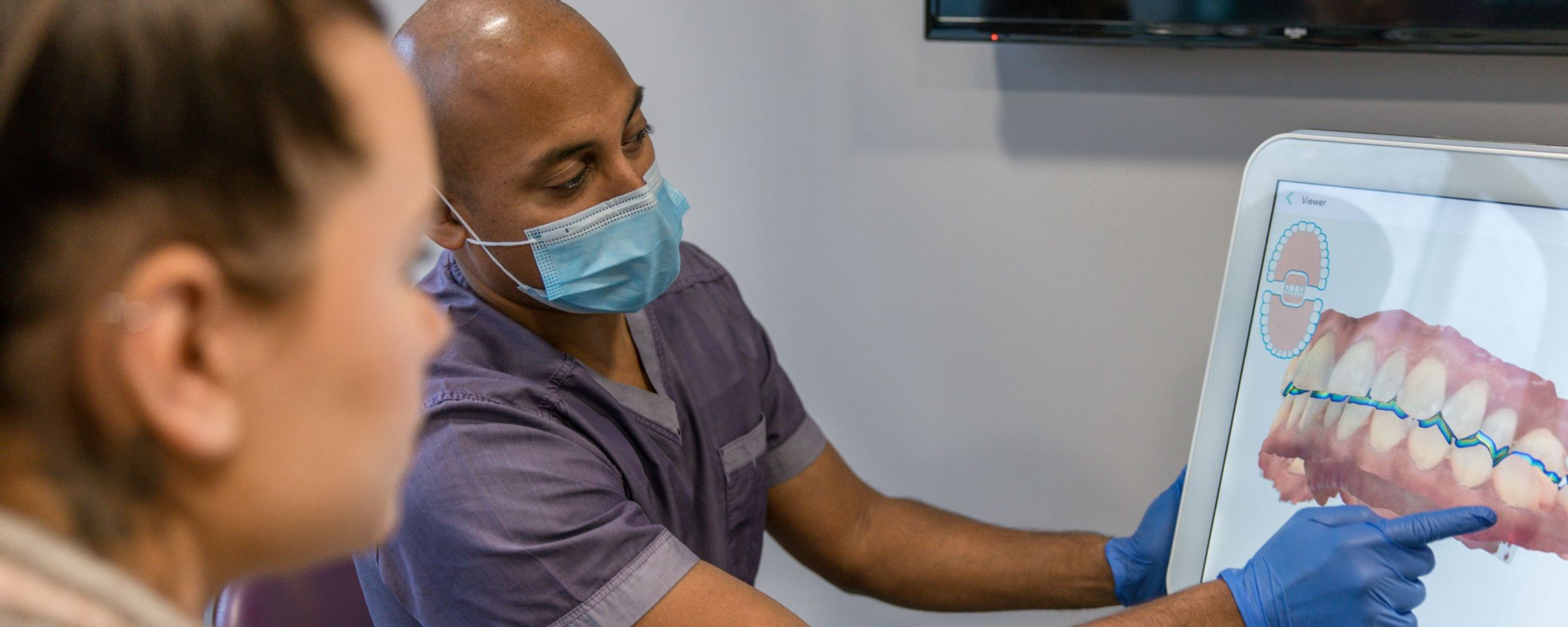 Teeth straightening